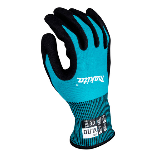 Image of MAKITA Arbeitshandschuhe, Nitril Gr10(XL) - schwarz