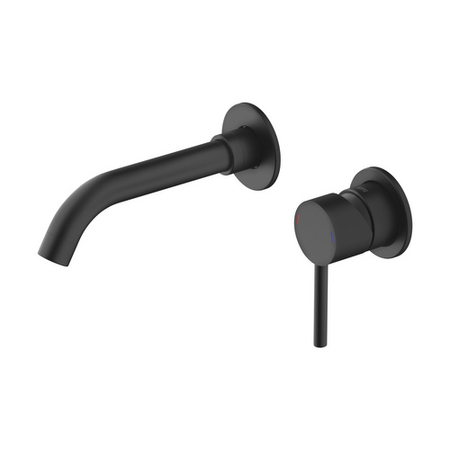 LENZ Unterputzarmatur »BOW²«, Messing, schwarz-matt