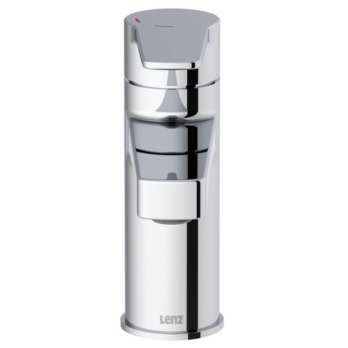 Thumbnail - LENZ Waschtischarmatur »MOLA«, 3/8", Messing, chromfarben - silberfarben