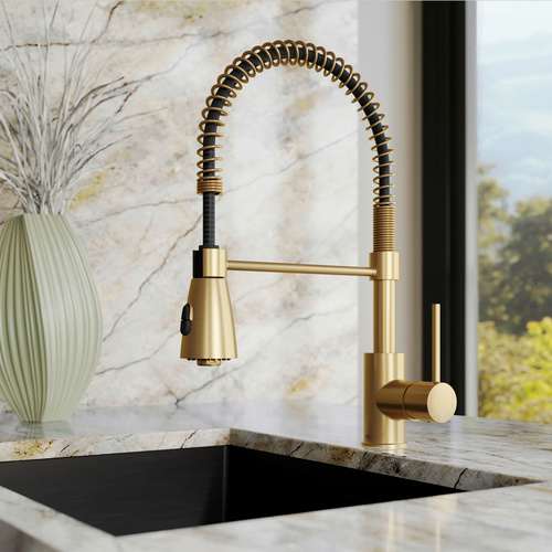 Thumbnail - LENZ Küchenarmatur »KALANI«, 3/8", Messing, goldfarben