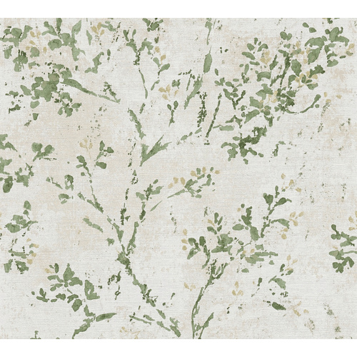 Image of A.S. Création Vliestapete, 10,05x0,53m, Äste grün - gruen