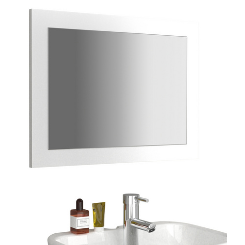 VCM Spiegel »Malira«, BxHxT: 60 x 45 x 2 cm - weiss