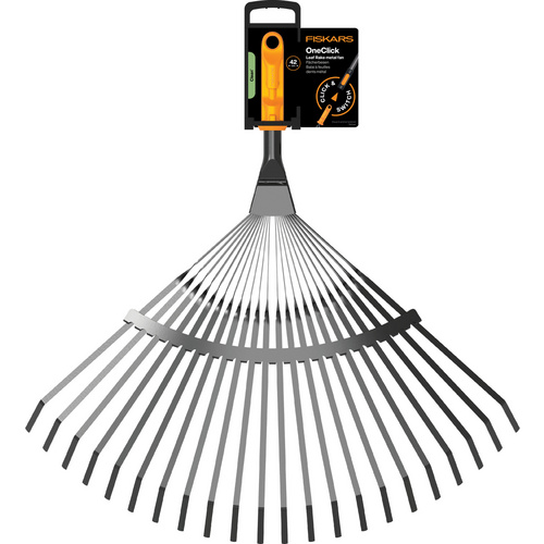 Image of FISKARS Fächerbesen »OneClick «, BxHxL: 40 x 10,4 x 47,5 cm - schwarz