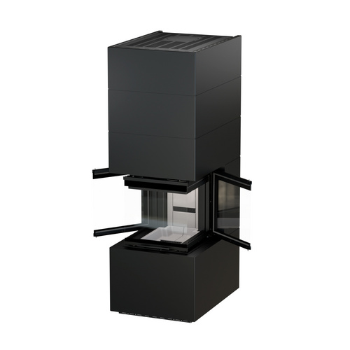 THERMIA Kaminofen »Adastra 500 Plus Line«, Schwarz, Stahl, 11 kW (Rabatt: 26 %)