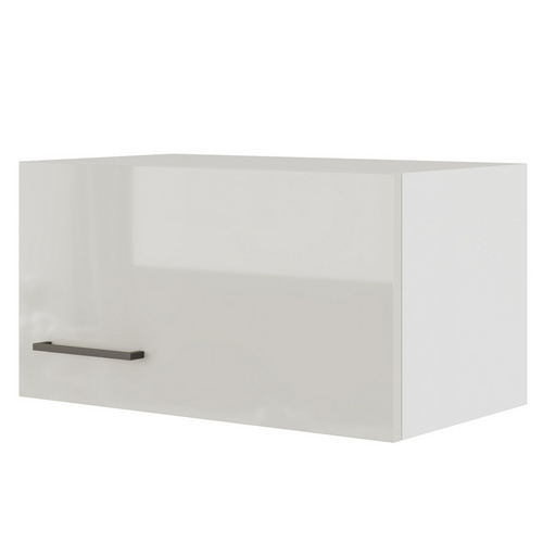 Thumbnail - Flex-Well Hängeschrank, »Lund«, Bügelgriff, LxBxH: 60x32 cm, lichtgrau glänzend