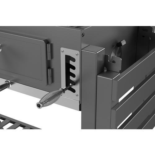 Thumbnail - THOR Holzkohlegrill »Ottawa XXL«, schwarz, Grillfläche: 80x42 cm