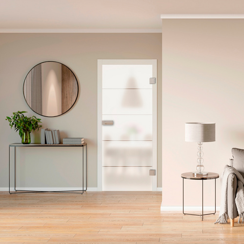 Thumbnail - NOVADOORS Glasdrehtür »NOVA 503«, (BxH): 95,9 x : 197,2  cm - transparent