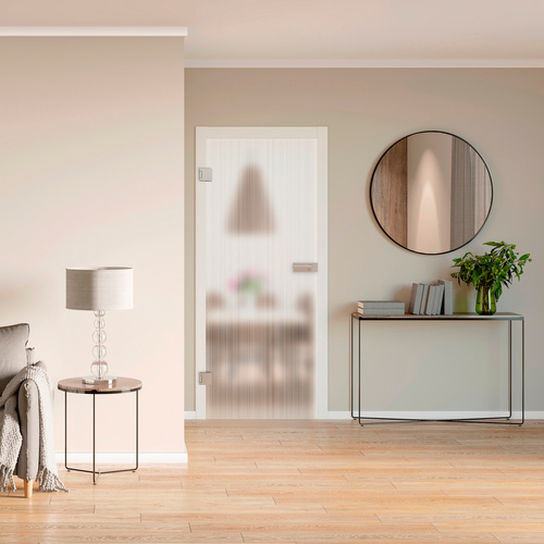 Thumbnail - NOVADOORS Glasdrehtür »NOVA 515«, (BxH): 83,4 x : 197,2  cm - transparent