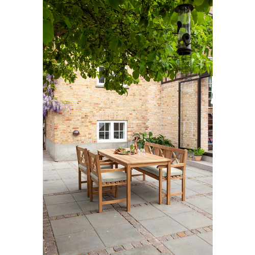 Thumbnail - Cinas Gartentisch »Rosenborg«, LxBxH: 125 x 80 x 75 cm, Teakholz - braun