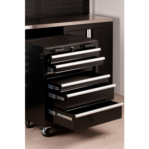 Thumbnail - Ondis24 Werkstatt-Set »Männerküche«, anthrazit, Metall - grau