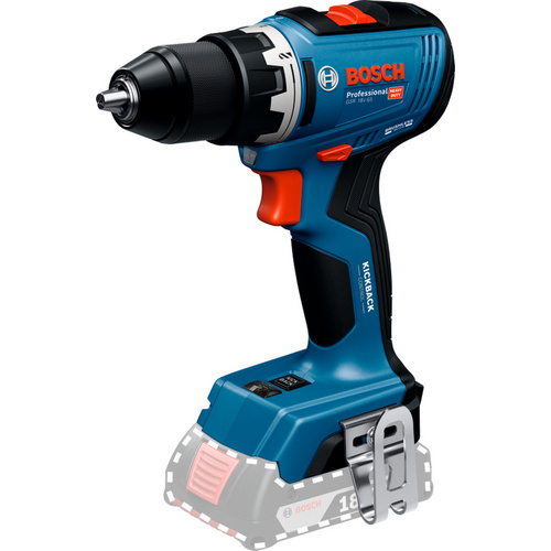 Image of BOSCH PROFESSIONAL Akku-Bohrschrauber »GSR 18V-65«, 18 V, inkl. 2 x 4,0 Ah Akku - blau