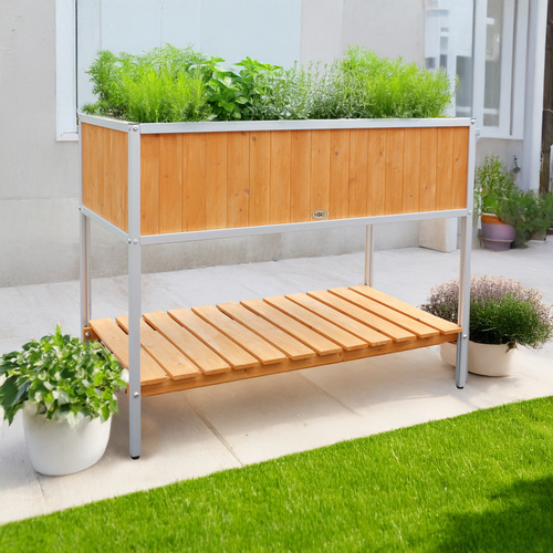 Thumbnail - HABAU Hochbeet, B x H x T: 115 x 89 x 53,5 cm - braun