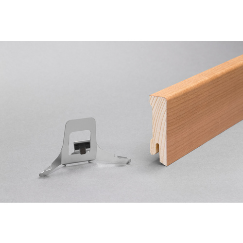 Thumbnail - Sockelleiste, Länge: 240 cm, kubisch/modern, kirsche - rot