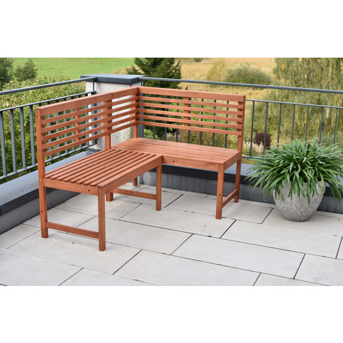 Thumbnail - MERXX Eckbank »Eckbank«, 2 tlg.,  3 Sitzplätze, Eukalyptus - braun