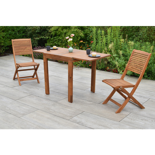 Thumbnail - MERXX Balkonset »Bali«, 3 tlg., 2 Sitzplätze, Akazie - braun