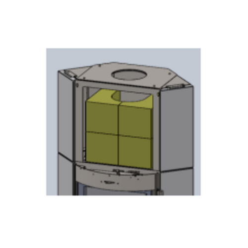 FIREPLACE Einsatz »Adelaide«, HxBxL: 263 x 170 x 190 mm, passen für: Adelaide - beige (Rabatt: 23 %)