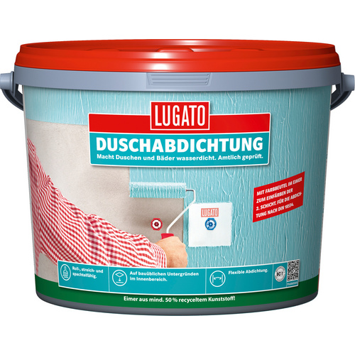 LUGATO Dusch-Abdichtung, Duschabdichtung, 4 kg - gruen