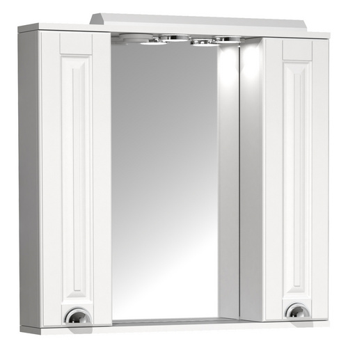 Thumbnail - VCM Spiegelschrank »Casalo XL«, BxHxT: 75 x 71 x 14 cm - weiss