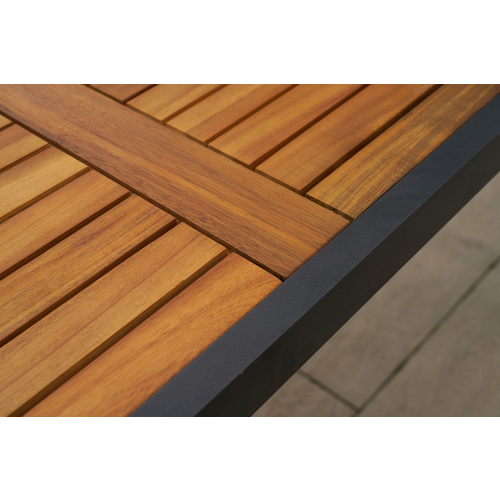 Thumbnail - MERXX Gartenmöbel-Diningset »Siena«, 5 tlg., 4 Sitzplätze, Aluminium - grau