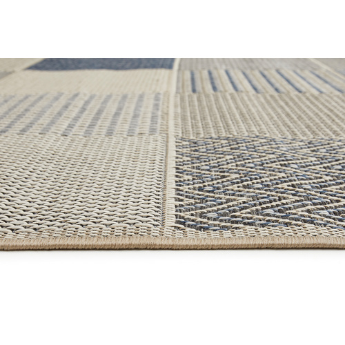 Thumbnail - ANDIAMO Teppich »Clyde«, 160x230 cm, beige-blau