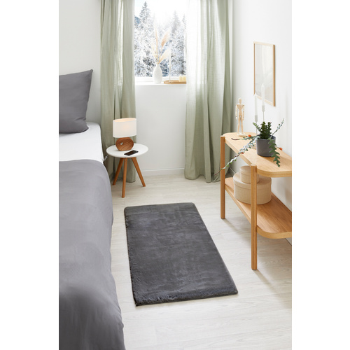 Thumbnail - LUXORLIVING Teppich »Loano«, 60x120 cm, anthrazit - grau