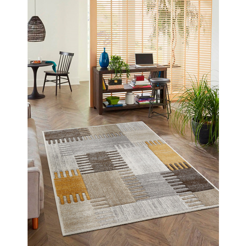 Thumbnail - LUXORLIVING Teppich »Torrent«, 120x170 cm, gelb grau