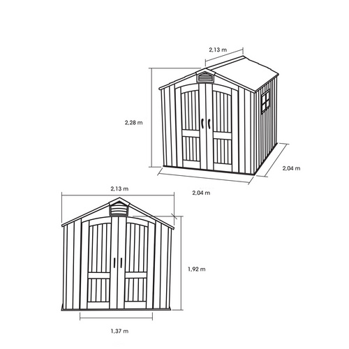 LIFETIME Gerätehaus »Stella« (RABATT 10%) | Restposten 10% Rabatt