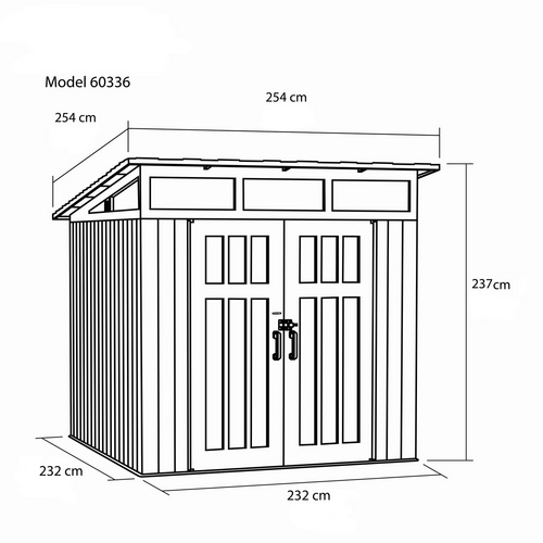 LIFETIME Gerätehaus (RABATT 10%) | Restposten 10% Rabatt