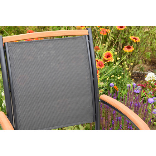 Thumbnail - MERXX Gartenmöbel-Diningset »Siena«, 5 tlg., 4 Sitzplätze, Aluminium - grau