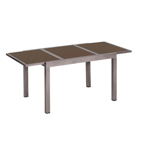 Thumbnail - MERXX Gartenmöbelset »Trivero«, 8 Sitzplätze, Aluminium/Textil - braun