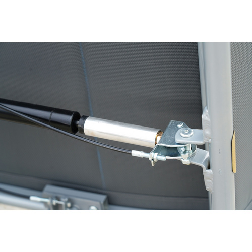 Thumbnail - MERXX Gartenmöbelset »Amalfi«, 6 Sitzplätze, Aluminium/Textil - silberfarben | grau