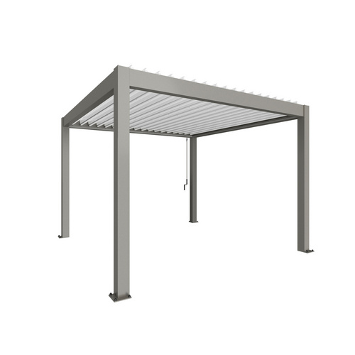 Biohort Quarzgrau Metallic Pergola "35X35 Verschiedene Farben" Ausgezeichnet Mit Dem Red Dot Design Award von Baur - Image 3