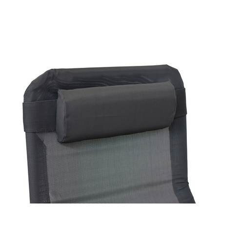 MERXX Gartenliege, Wellnessliege XXL, LxB: 154 x 67 cm - grau