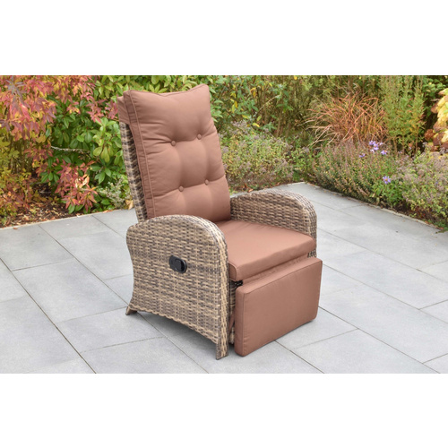 Thumbnail - MERXX Gartensessel, Komfortsessel, LxB: 102 x 67 cm - braun