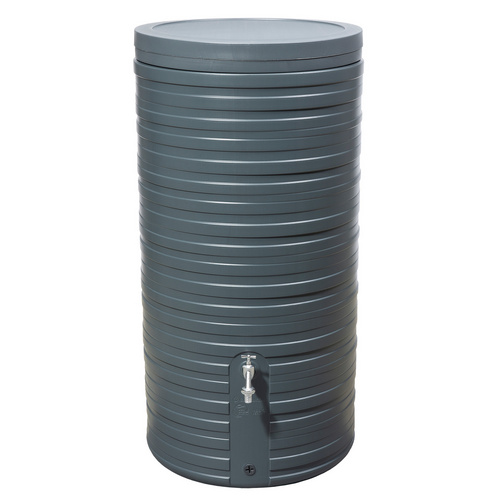 Graf Otto Grau - Garantia Nordic Regenspeicher 300 Liter Graphite Grey Inkl. Deckel - Image 4