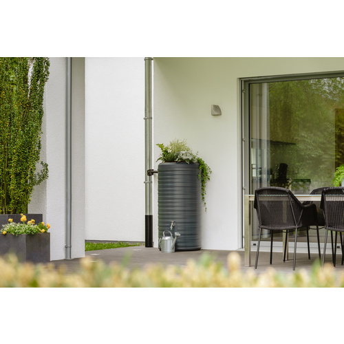 GARANTIA Regenspeicher 'Nordic' bepflanzbar graphitfarben 300 l