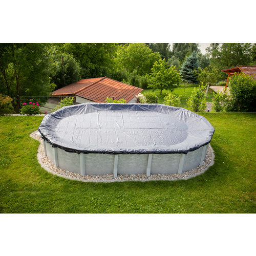 Thumbnail - STEINBACH Sommerabdeckplane für Ovalbecken 550 x 360 cm - blau