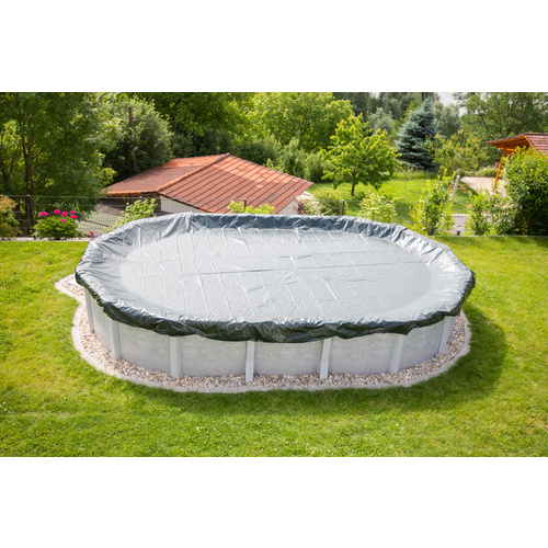 Thumbnail - STEINBACH Winterabdeckplane für Ovalbecken 620 x 360 cm - gruen