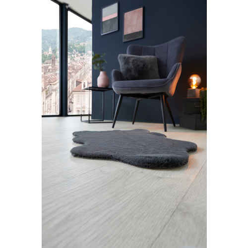 Thumbnail - LUXORLIVING Kunstfell »Coste«, 55x80 cm, anthrazit - grau