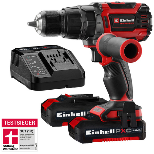 Thumbnail - EINHELL Akku-Schlagbohrschrauber »Professional«, TP-CD 18/70 Li-i BL (2x2,0Ah), 18 V, inkl. Ladegerät - rot