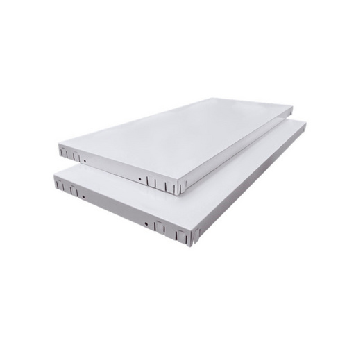 SCHULTE REGALWELT Fachboden, Metall, BxT: 80x40 cm, 2 Böden, weiß - weiss