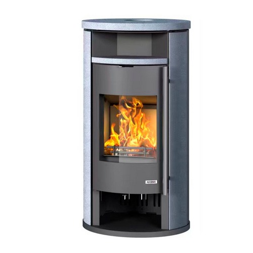 Image of accente Kaminofen »Verona«, II 4.0 GTS AL - grau