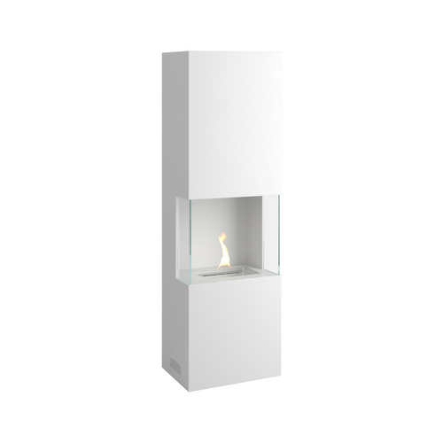 TENDERFLAME Dekokamin »Indie«, BxHxT: 50 x 170 x 34 cm, weiß - weiss