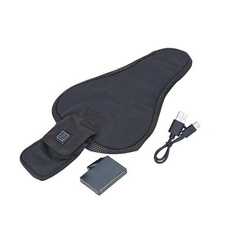 PROPHETE Fahrradzubehör, beheizbar, LxB: 30x21 cm, schwarz