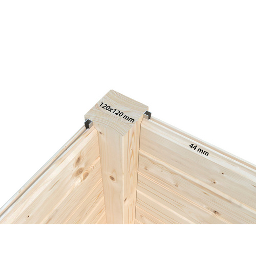 Thumbnail - PALMAKO Gartenhaus »Serena« - weiss