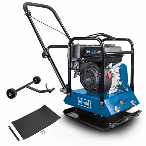 Scheppach HP1200S Plattenrüttler 15.000 N 196 cm³ 25 m/min - Image 3