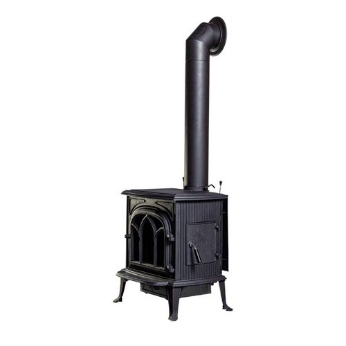 Thumbnail - GLOBEFIRE Gussofen »Mercury«, schwarz, Gusseisen, 7 kW