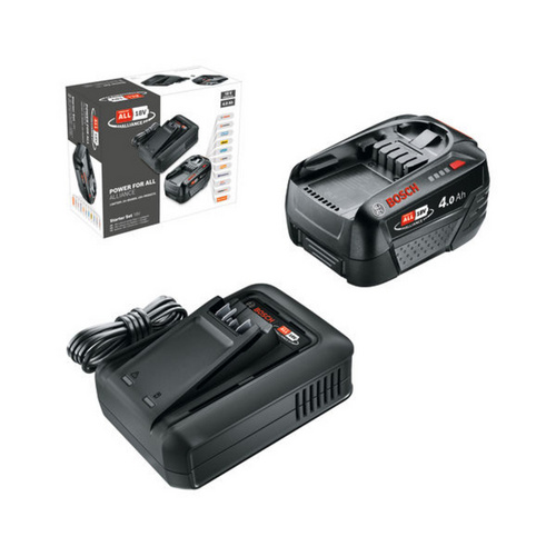 BOSCH Akku, 18V, 1 x Akku PBA 18V 4.0Ah - bunt