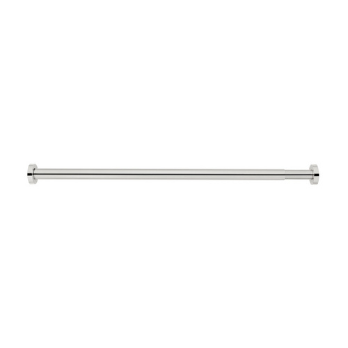 SCHÖNER WOHNEN Duschvorhangstange, »OBLEON«, L: 70-115 cm, Ø 2,8 cm, silberfarben