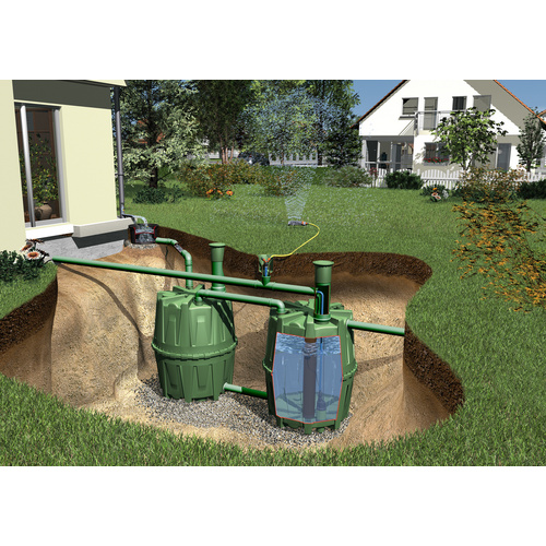 Image of 4rain Tanksystem Herkules 4.800, Komplettpaket Garten